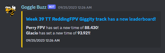 leaderboard message